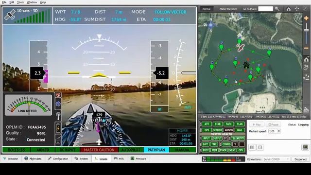 Traxxas Spartan LibrePilot cc3d with Waypoints смотреть онлайн