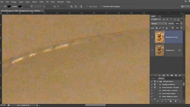 Cutting Out Paths In Photoshop