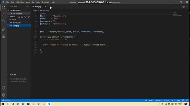Praktek innerjoin dan outer join di mysql dengan php (script di link deskripsi) смотреть онлайн