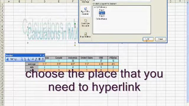 Microsoft Excel 2003 - Hyperlinks смотреть онлайн