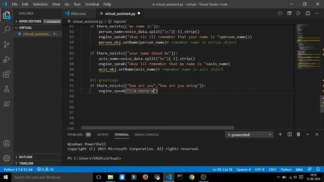 Making of Advanced Virtual Assistant in Python (Part: 1,2,3) [Complete] смотреть онлайн