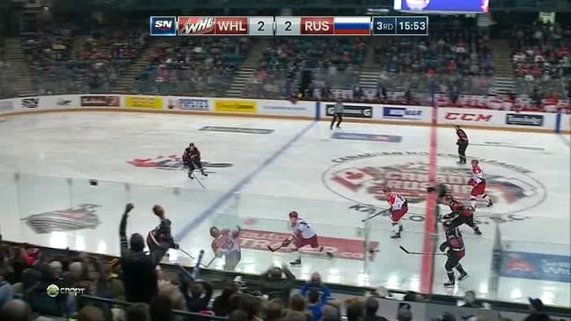 Россия - WHL. ( Канада ) Суперсерии U-20. 2015. 11.10 |2 ч смотреть онлайн