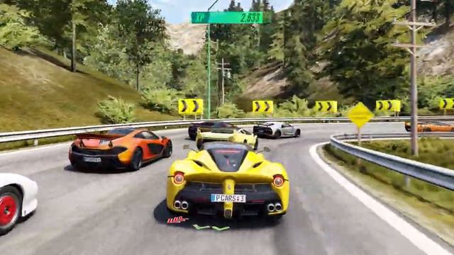 Project Cars 3| Ferrari LaFerrari | 5120x1440 Racing Wheel Ultra Wide 32:9 4k | Manual gear смотреть онлайн