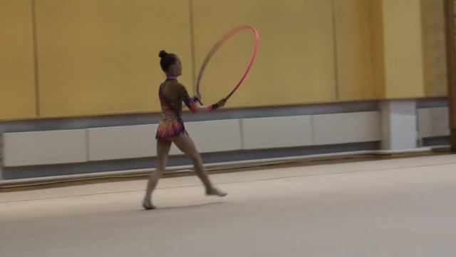 Алехина Алла. 2002 г.р. Обруч. Первенство школы. смотреть онлайн