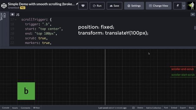 Smooth scrolling with ScrollTrigger - .scrollerProxy() смотреть онлайн