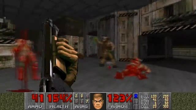 Прохождение Ultimate Doom Inferno Level 3: Pandemonium смотреть онлайн