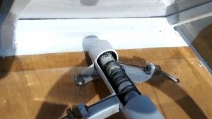 Рулевое управление на лодку .Бюджетно и быстро.