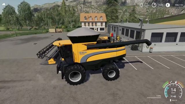 COLHEITADEIRA VALTRA BC 8800! | FARMING SIMULATOR 19 смотреть онлайн