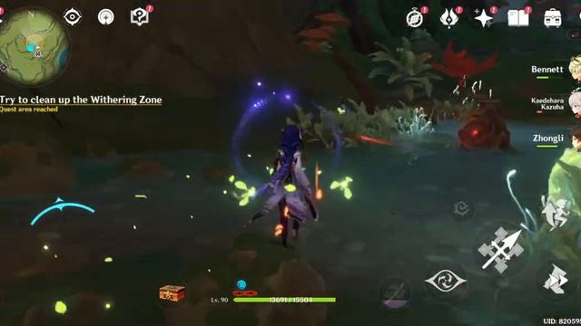 Try to clean up the Withering Zone | The Lost Child | Genshin Impact смотреть онлайн