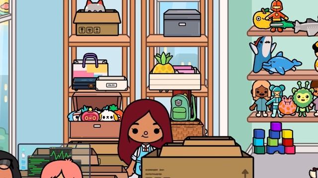 24 часа работаю в магазине ￼￼?✨? /// тока бока /// toca boca /// Secret Toca смотреть онлайн