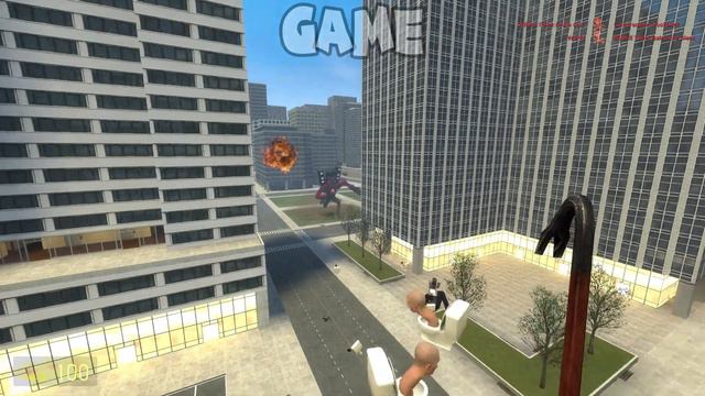 Skibidi Battles & Fight Real vs Game in Garrys Mod Part 2 смотреть онлайн