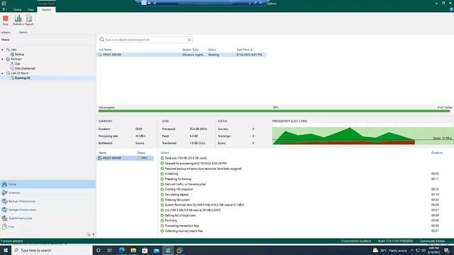 How To Take Incremental Backup Through Veeam And How To Restore/deleted File / Folder From Backup.