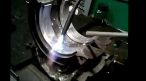 Наплавка баббита автогеном