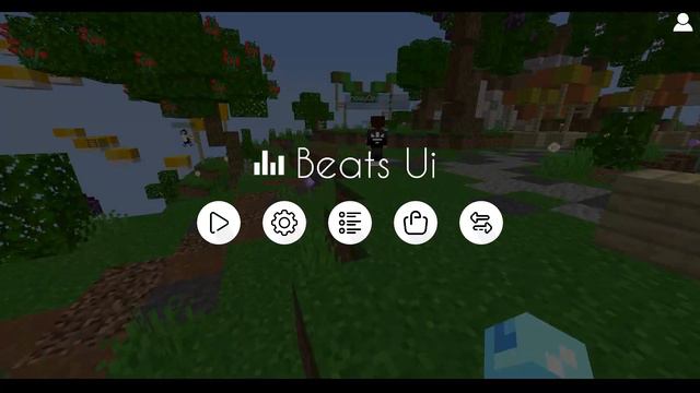 【最強】【マイクラ統合版】おしゃれなカスタムUIを5個紹介！！メニュー画面などのUIが変わる！？