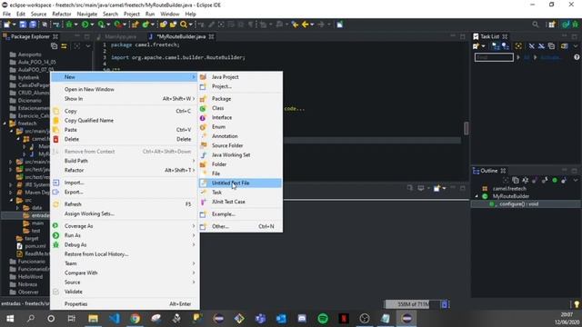 Tutorial - Apache Camel - Integração de arquivos entre sistemas смотреть онлайн