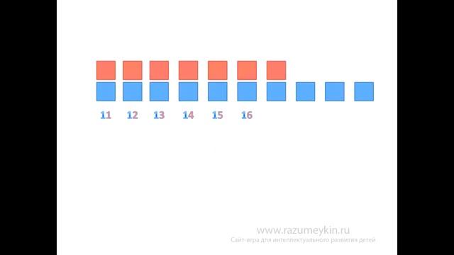 Числа от 10 до 20. Учимся считать от 10 до 20 смотреть онлайн