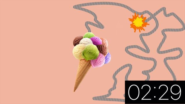 5 Minute Timer - Icecream Explosion