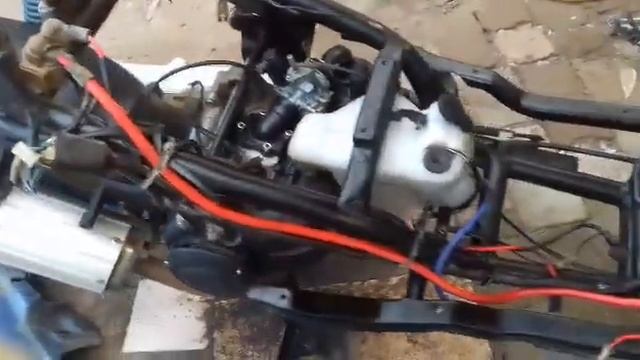 Восстановление скутера VENTO Triton R4, часть#1 смотреть онлайн