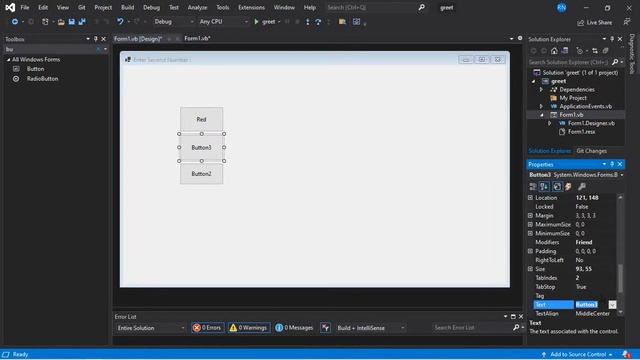 How to change background color of form in vb.net | change background color смотреть онлайн