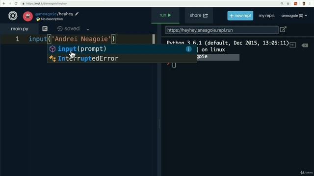FIRST PYTHON PROGRAM: PYTHON 3, LESSON 4 смотреть онлайн