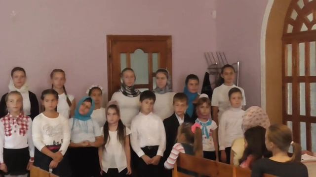 Воскресная школа при Свято-Озерянском храме. (город Харьков). Начало учебного года 2017-2018 смотреть онлайн