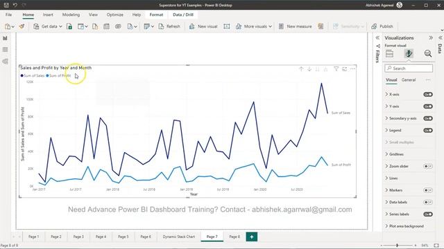 Power BI - How to Remove Aggregation Text [Sum of] from Titles and Legend Text смотреть онлайн