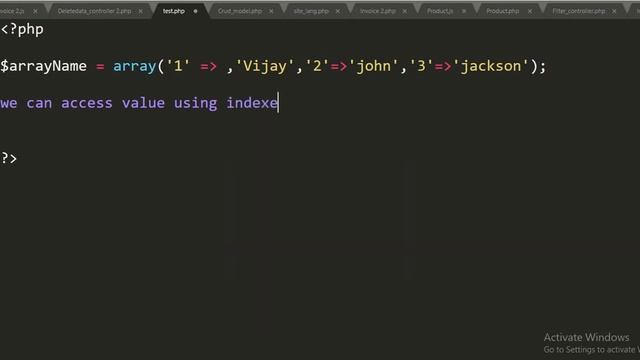 Array in php смотреть онлайн