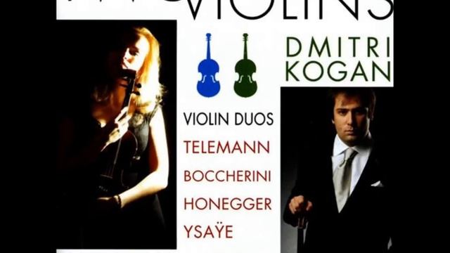 D.Kogan, M.Vasileva - Ysaye Sonata For Two Violins  3 Movement