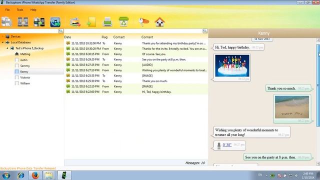 Extract and Recover WhatsApp Chat Messages from iPhone Backup смотреть онлайн
