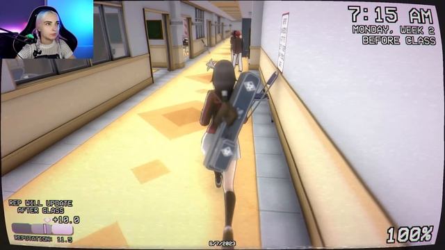 УСТРАНЯЕМ НОВУЮ КОНКУРЕНТКУ ?► Yandere Simulator