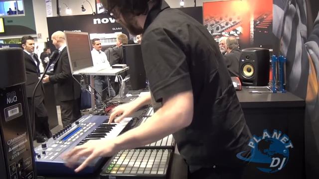 NAMM 2012 - Ableton & Novation Ultranova Demo смотреть онлайн