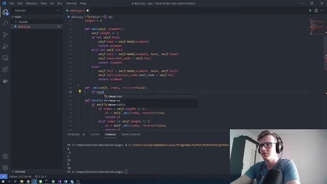 Структуры данных в Python #2 Двусвязные списки смотреть онлайн