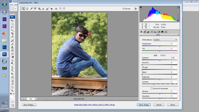 Photoshop cs3 Camera Raw Filter смотреть онлайн