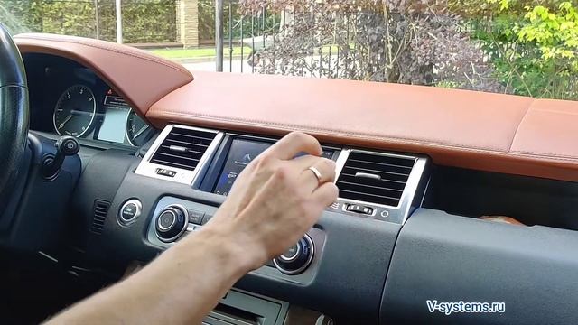 Навигационно-развлекательный комплекс для Range Rover Sport 2011 смотреть онлайн