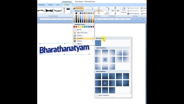 COMPUTER MS WORD CLASS 1 WORD ART (MALAYALAM) смотреть онлайн