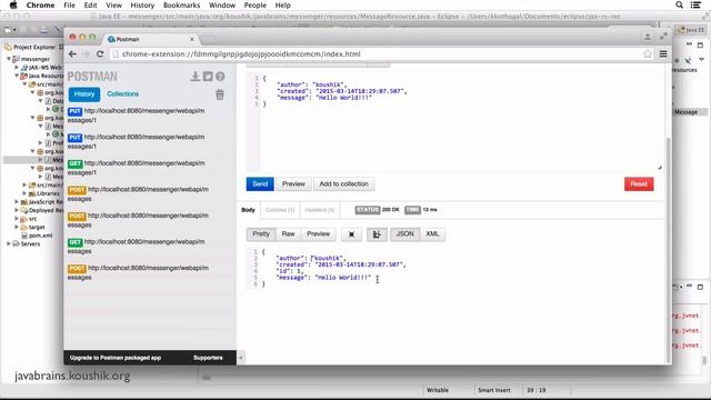 REST Web Services 20 - Implementing Update and Delete смотреть онлайн