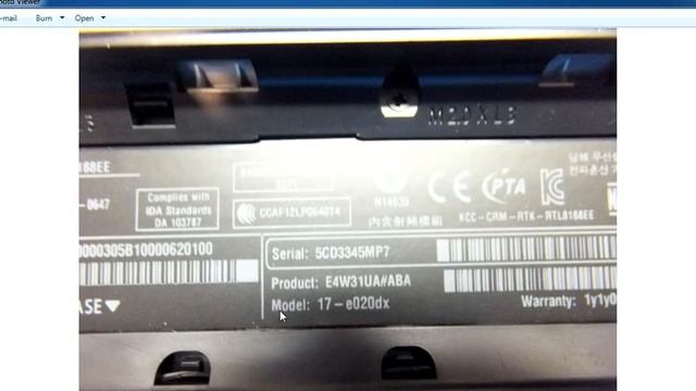 How to identify a HP laptop model смотреть онлайн