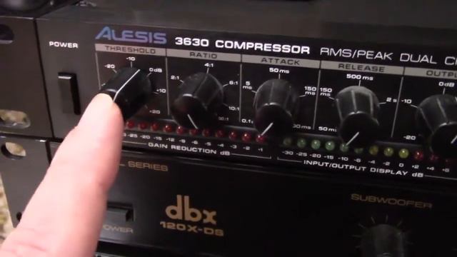 Alesis 3630: Brick Wall Limiting смотреть онлайн
