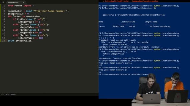 Mock SW Interview with Sam & Juraj | Hack Kosice 2020 смотреть онлайн