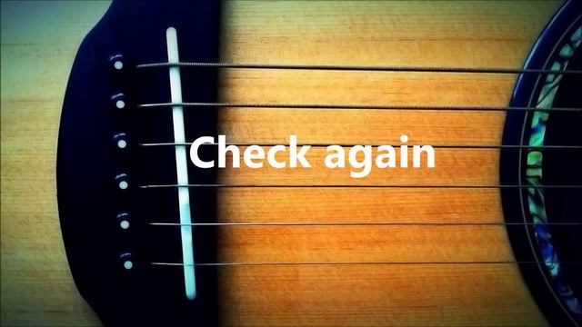 D Standard Guitar Tuning ( D G C F A D ) смотреть онлайн