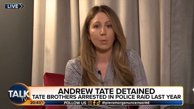 Andrew Tate's Lawyer On His Detainment: "They're Controversial... That's Not A Crime!" смотреть онлайн