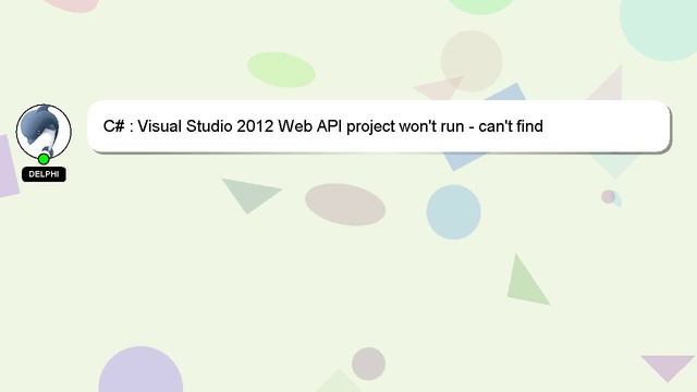 C# : Visual Studio 2012 Web API project won't run - can't find Newtonsoft.Json смотреть онлайн