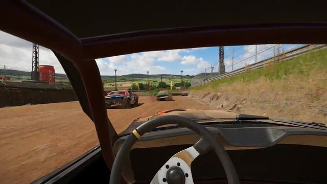 4K ULTRAWIDE 21:9 Wreckfest - No HUD - AMD Radeon RX Vega 64 (3440x1440) смотреть онлайн