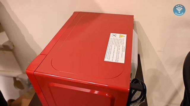 Candy microwave CMXG20DR unboxing and testing смотреть онлайн