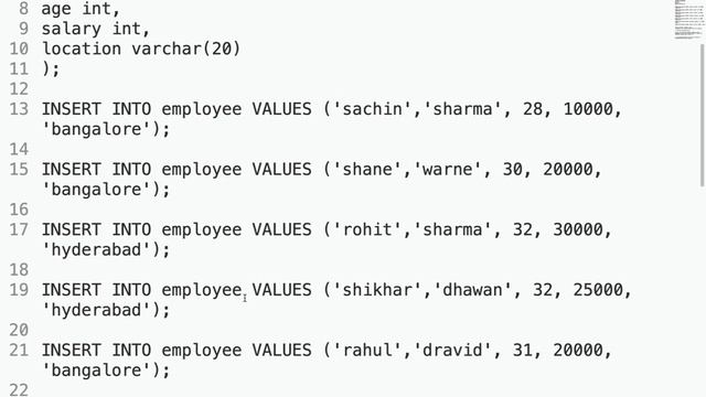 Row Number Function in MySQL | Important SQL Interview Question смотреть онлайн