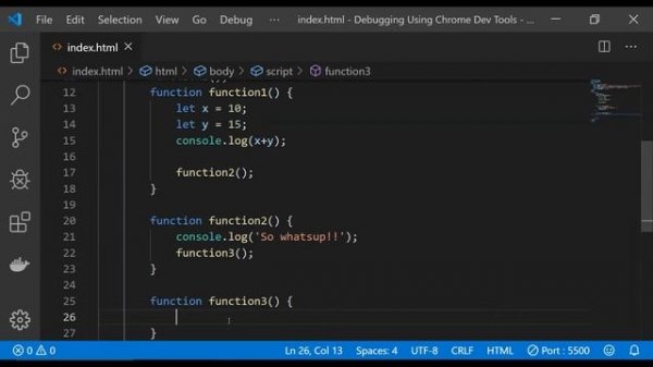 8 Ways To Debug JavaScript in Chrome Developer Tools