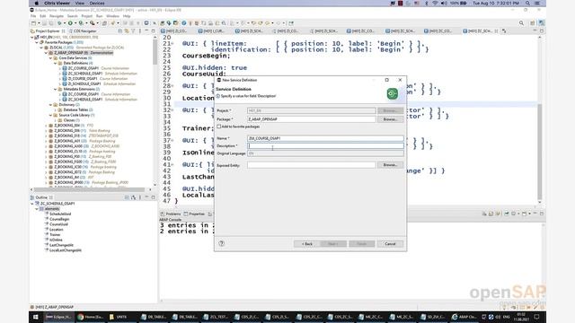 vlc openSAP abap1 Week 1 Unit 6 3 Video mp4 смотреть онлайн