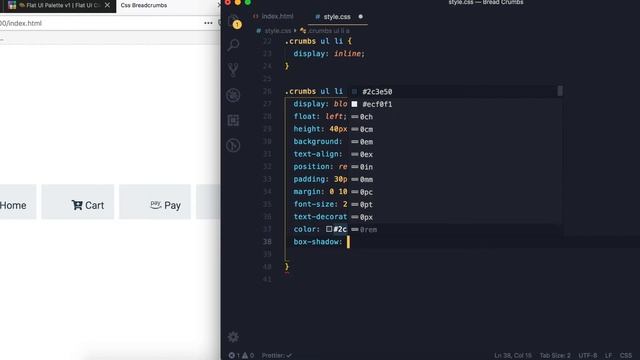 Best CSS Breadcrumbs Using Only HTML5 & CSS3 смотреть онлайн