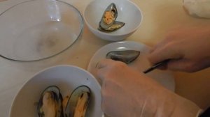 Как правильно чистить мидии