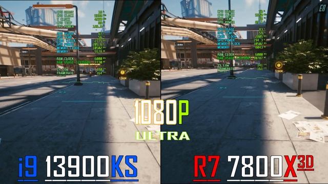 RYZEN 7 7800X3D (Simulated) vs INTEL i9 13900KS // PC GAMES BENCHMARK TEST || смотреть онлайн